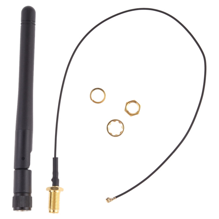 NGFF Wireless Network Card 3G 4G M.2 Module Wifi Antenna, 2DB Length: 10.8cm - SMA/RP-SMA Antenna by buy2fix | Online Shopping UK | buy2fix