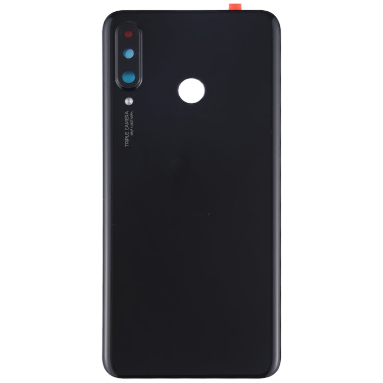 Original Battery Back Cover with Camera Lens for Huawei P30 Lite (48MP)(Black) - Repair & Spare Parts by buy2fix | Online Shopping UK | buy2fix