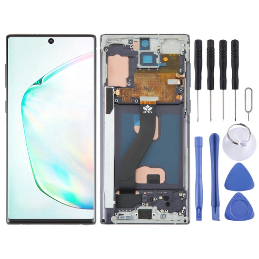 TFT Material LCD Screen for Samsung Galaxy Note10 Digitizer Full Assembly With Frame/Handwriting, Not Supporting Fingerprint Identification - Repair & Spare Parts by buy2fix | Online Shopping UK | buy2fix