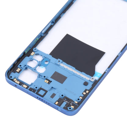 Middle Frame Bezel Plate for Xiaomi Poco X4 Pro 5G/Redmi Note 11E Pro (Dark Blue) - Repair & Spare Parts by buy2fix | Online Shopping UK | buy2fix