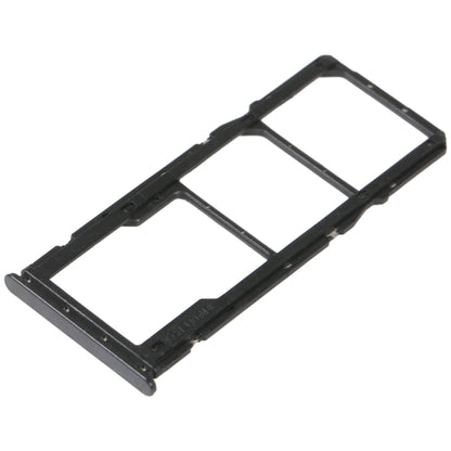 SIM Card Tray + SIM Card Tray + Micro SD Card Tray For Xiaomi Redmi Note 11E (Black) - Card Tray by buy2fix | Online Shopping UK | buy2fix