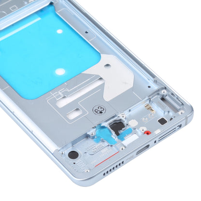 For vivo iQOO 7 Original Front Housing LCD Frame Bezel Plate (Blue) - Repair & Spare Parts by buy2fix | Online Shopping UK | buy2fix