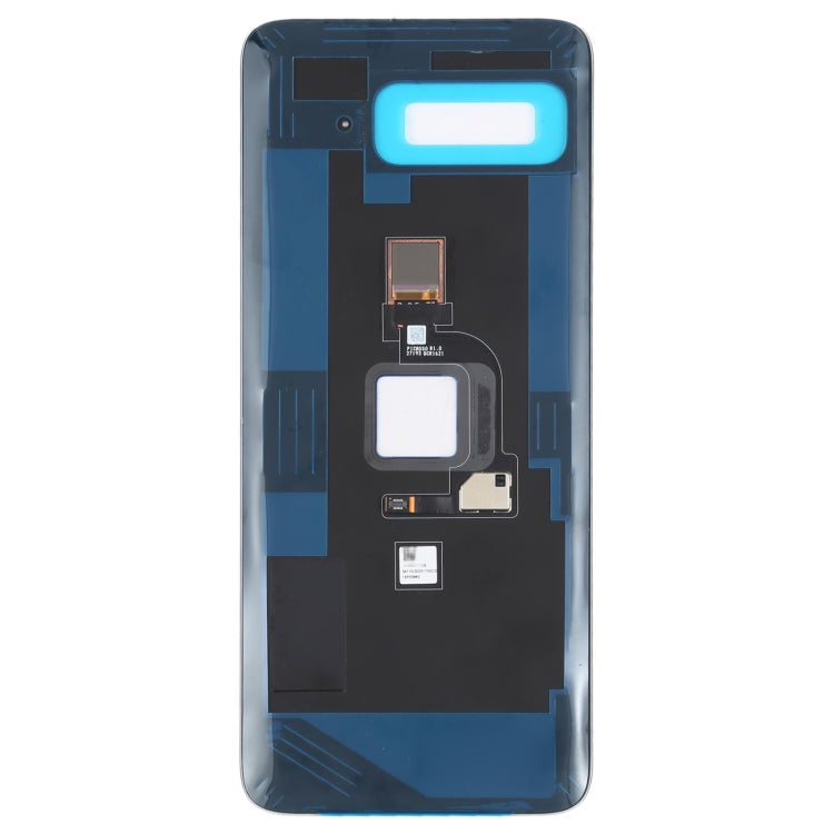 Glass Battery Back Cover for Asus Smartphone for Snapdragon Insiders, Fingerprint Hole(Dark Blue) - Repair & Spare Parts by buy2fix | Online Shopping UK | buy2fix