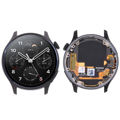 Original LCD Screen For Xiaomi Watch S1 Pro Digitizer Full Assembly with Frame (Black) - Repair & Spare Parts by buy2fix | Online Shopping UK | buy2fix