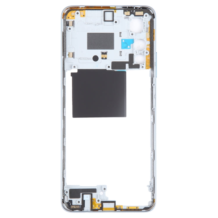 For Xiaomi Redmi Note 11S 5G Original Middle Frame Bezel Plate (Blue) - Frame Bezel Plate by buy2fix | Online Shopping UK | buy2fix