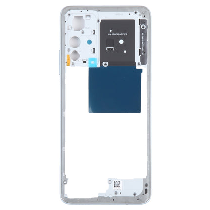 For Xiaomi Redmi Note 11S 5G Original Middle Frame Bezel Plate (Blue) - Frame Bezel Plate by buy2fix | Online Shopping UK | buy2fix