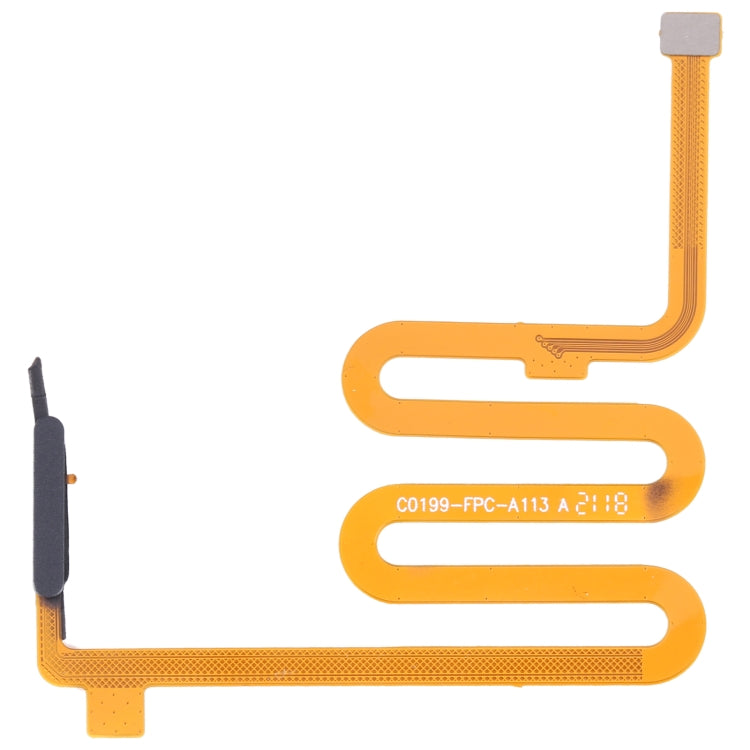 For Infinix Zero 8i X687B Original Fingerprint Sensor Flex Cable (Black) - Flex Cable by buy2fix | Online Shopping UK | buy2fix