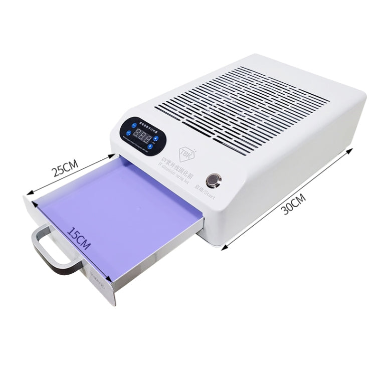 TBK 605 100W Mini UV Curing Lamp Box 48 LEDs Curved Surface Screen UV Curing Box, EU Plug - Others by TBK | Online Shopping UK | buy2fix