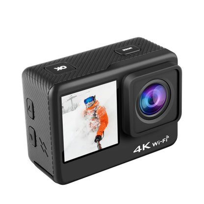 C1 Dual-Screen 2.0 inch + 1.3 inch Screen Anti-shake 4K WiFi Sport Action Camera Camcorder with Waterproof Housing Case,  Allwinner V316, 170 Degrees Wide Angle (Black) - DJI & GoPro Accessories by buy2fix | Online Shopping UK | buy2fix