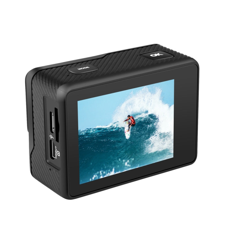 C1 Dual-Screen 2.0 inch + 1.3 inch Screen Anti-shake 4K WiFi Sport Action Camera Camcorder with Waterproof Housing Case,  Allwinner V316, 170 Degrees Wide Angle (Black) - DJI & GoPro Accessories by buy2fix | Online Shopping UK | buy2fix