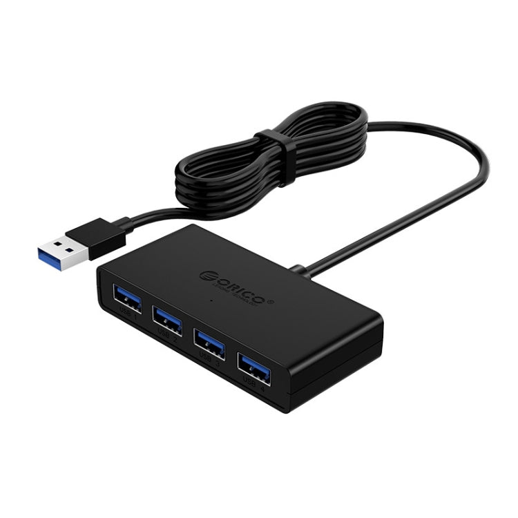 ORICO G11-H4-U3-100-BK 4 Ports USB 3.0 HUB - USB 3.0 HUB by ORICO | Online Shopping UK | buy2fix