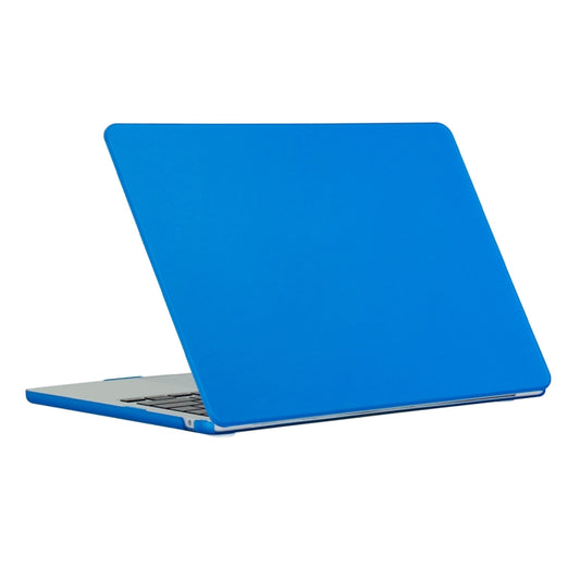 For MacBook Air 13.6 2022/2024 A2681 (M2) / A3113 (M3) ENKAY Matte Laptop Protective Case (Dark Blue) - MacBook Air Cases by ENKAY | Online Shopping UK | buy2fix