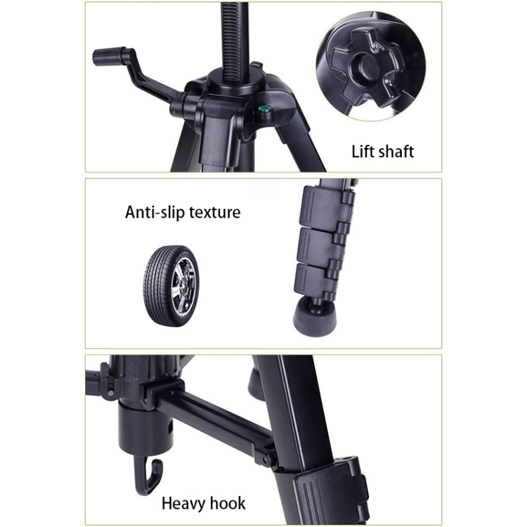 YUNTENG VCT-80 Aluminum Tripod Mount with Damping Ballhead - Tripods by YUNTENG | Online Shopping UK | buy2fix