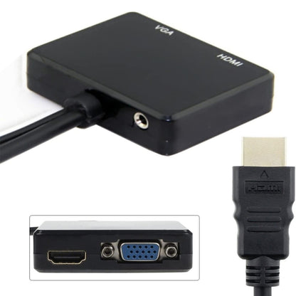 Multi-screen Display One-to-two HDMI to VGA Converter - Converter by buy2fix | Online Shopping UK | buy2fix