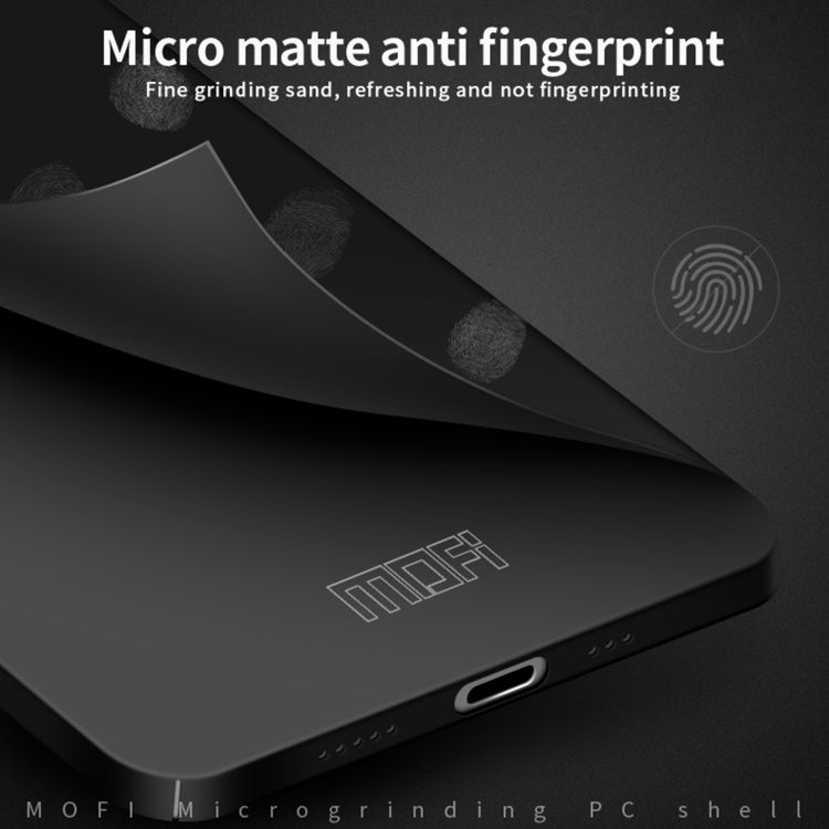 For iPhone 14 Pro MOFI Frosted PC Ultra-thin Hard Case (Black) - iPhone 14 Pro Cases by MOFI | Online Shopping UK | buy2fix