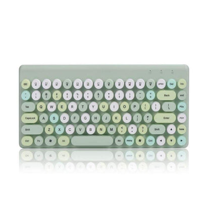 QW02 Wireless Keyboard Mouse Set(Green) - Wireless Keyboard by buy2fix | Online Shopping UK | buy2fix