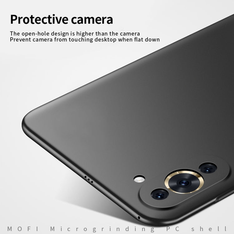 For Huawei Nova 10 MOFI Frosted PC Ultra-thin Hard Case(Black) - Huawei Cases by MOFI | Online Shopping UK | buy2fix