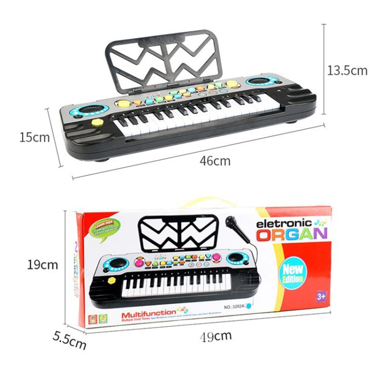 MoFun 3202 32 Keys Electronic Keyboard Children Piano - Music Toys by MoFun | Online Shopping UK | buy2fix