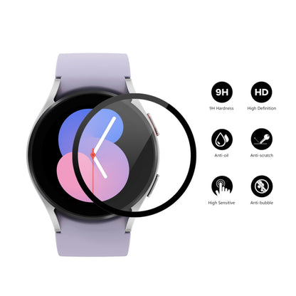 2 PCS For Samsung Galaxy Watch5 40mm ENKAY 9H Full Cover Tempered Glass Watch Film - Screen Protector by ENKAY | Online Shopping UK | buy2fix