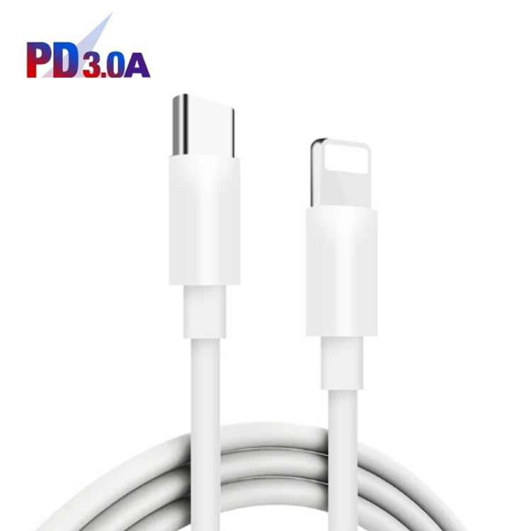 65W Dual PD Type-C + 3 x USB Multi Port Charger with 3A Type-C to 8 Pin Data Cable, UK Plug(White) - Apple Accessories by buy2fix | Online Shopping UK | buy2fix