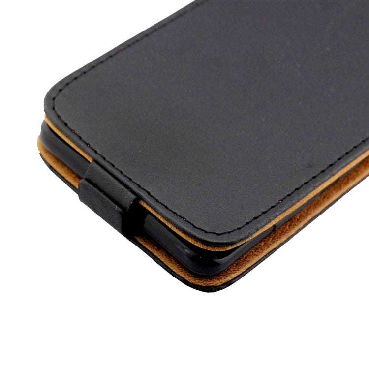 For iPhone 14 Vertical Flip Leather Phone Case with Card Slot(Black) - iPhone 14 Cases by buy2fix | Online Shopping UK | buy2fix