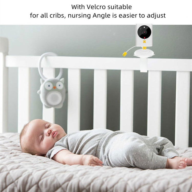 855P 2.4 inch Home Wireless Yellow Baby Monitor with Baby Surveillance Camera(US Plug) - Security by buy2fix | Online Shopping UK | buy2fix