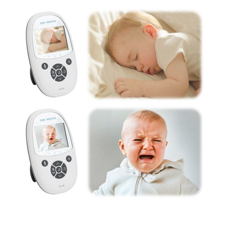 ZR302 2.4GHz Digital Video Smart Baby Monitor Night Vision Camera, Music Player, Two Way Intercom Function(UK Plug) - Security by buy2fix | Online Shopping UK | buy2fix