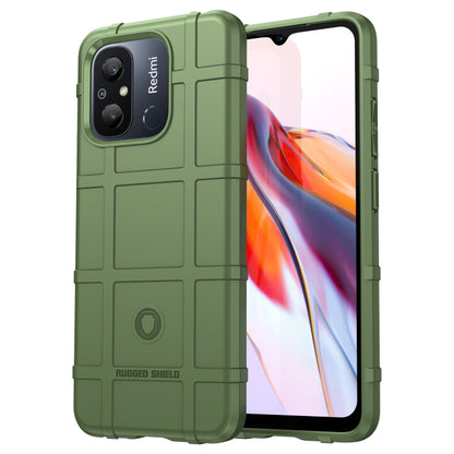 For Xiaomi Redmi 12C Full Coverage Shockproof TPU Case(Green) - Xiaomi Cases by buy2fix | Online Shopping UK | buy2fix