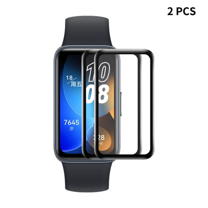 2pcs For Huawei Band 8 / 9 ENKAY Hat-Prince 3D Full Coverage Soft PC Edge + PMMA HD Screen Protector Film - Screen Protector by ENKAY | Online Shopping UK | buy2fix