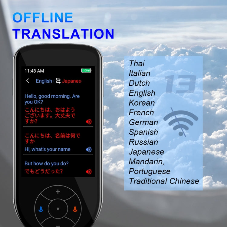 V600 Offline Photography Voice Translator Smart Portable 137 Languages Real Time Translator -  by buy2fix | Online Shopping UK | buy2fix