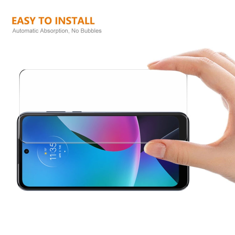 For Motorola Moto G Play 2023 10pcs ENKAY 0.26mm 9H 2.5D High Aluminum-silicon Tempered Glass Film - Motorola Tempered Glass by ENKAY | Online Shopping UK | buy2fix