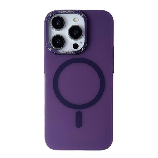 For iPhone 13 Pro Frosted PC MagSafe TPU Phone Case(Purple) - iPhone 13 Pro Cases by buy2fix | Online Shopping UK | buy2fix