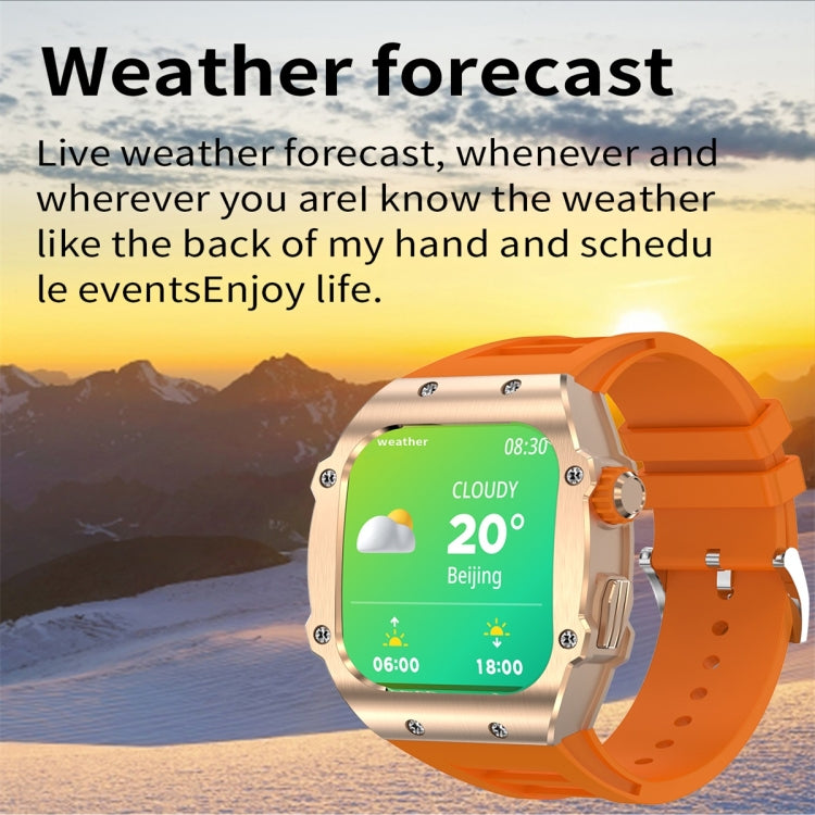 AK55 1.91 inch IP67 Waterproof Color Screen Smart Watch,Support Heart Rate / Blood Pressure / Blood Oxygen Monitoring(Red) - Smart Watches by buy2fix | Online Shopping UK | buy2fix