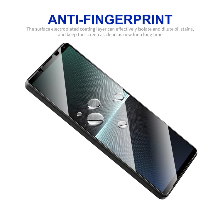 For Sony Xperia 1 V 2pcs ENKAY Full Glue High Aluminum-silicon Tempered Glass Film - Sony Tempered Glass by ENKAY | Online Shopping UK | buy2fix