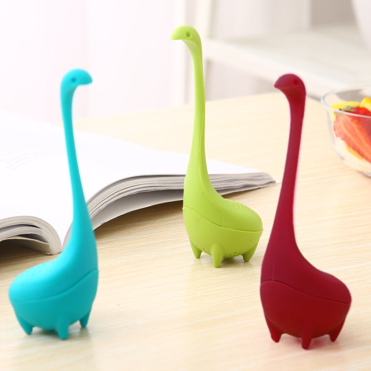 Food Grade PP Cooking Dinosaur Infuser Loch Ness Monster Shape Heat Resistance Total Tea Strainers Teaware Coffee Tools(Green) - Home & Garden by buy2fix | Online Shopping UK | buy2fix