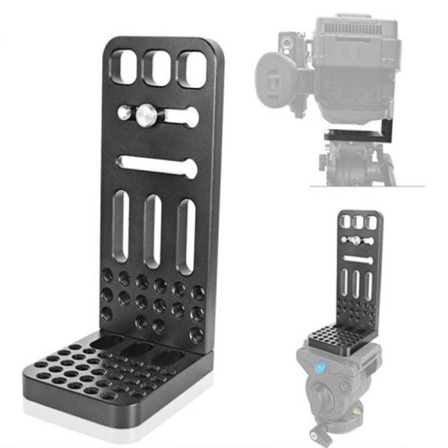 BEXIN L130A Vertical Shoot Quick Release L Plate Bracket 1/4 inch Screw Holes Base Holder - Camera Accessories by BEXIN | Online Shopping UK | buy2fix