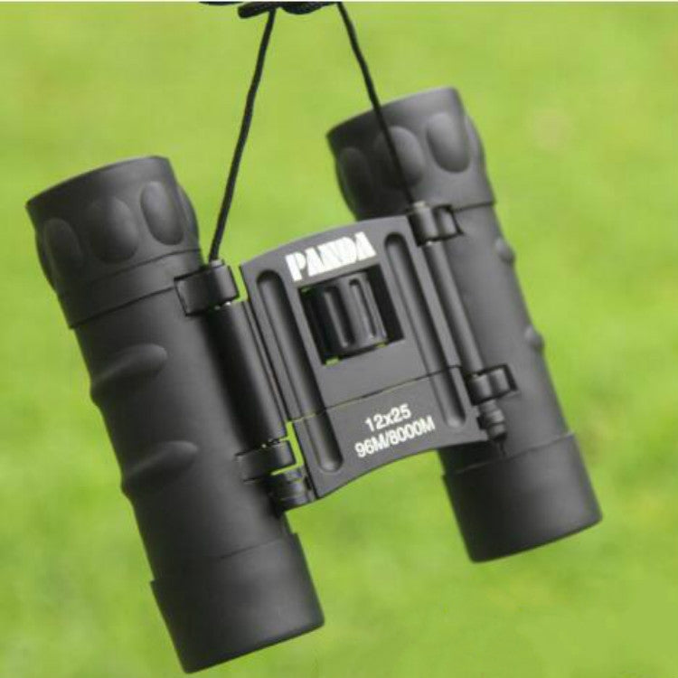 12X25 Telescope Low Light Night Vision High Power HD Pocket Binoculars - Binoculars by PANDA | Online Shopping UK | buy2fix