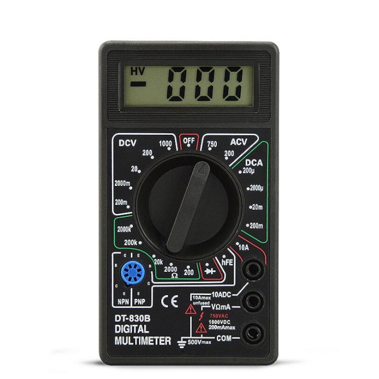 DT830B Mini Digital Multimeter Electrical Instrument - Consumer Electronics by buy2fix | Online Shopping UK | buy2fix