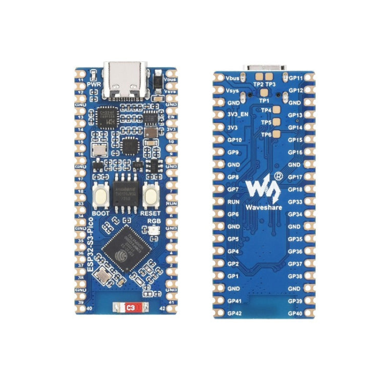 Waveshare ESP32-S3 Microcontroller, 2.4 GHz Wi-Fi Development Board Dual-core Processor - Consumer Electronics by Waveshare | Online Shopping UK | buy2fix