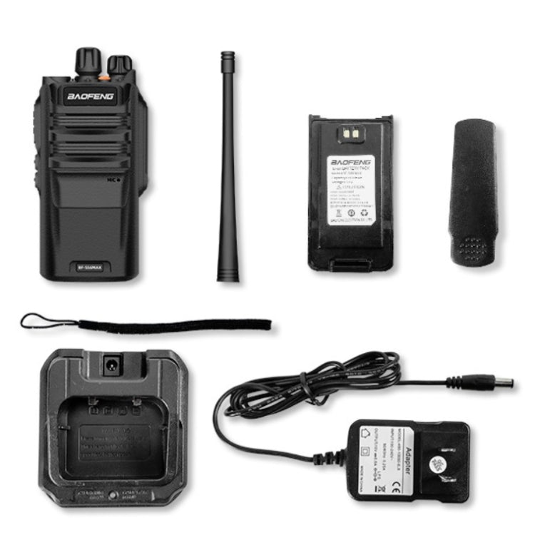 Baofeng BF-S56MAX High-power Waterproof Handheld Communication Device Walkie-talkie, Plug Specifications:AU Plug - Consumer Electronics by Baofeng | Online Shopping UK | buy2fix