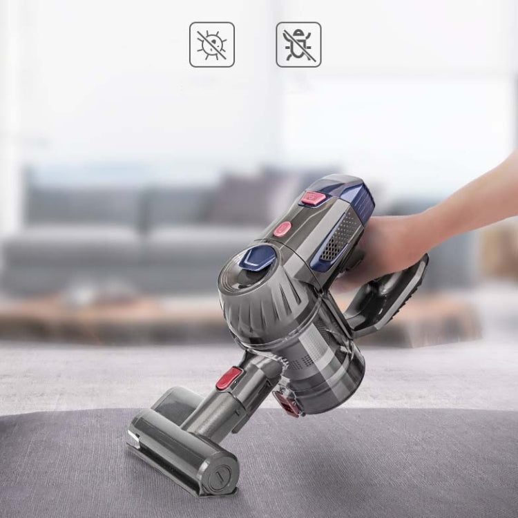 ZEK 150W 10kpa Wireless Vacuum Cleaner Household Powerful Handheld Vertical Rechargeable Vacuum Cleaner With Mite Removal Brush, Plug Type:EU Plug - Handheld Cleaner & Mops by buy2fix | Online Shopping UK | buy2fix