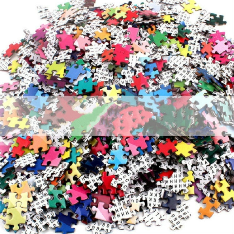 Round Shape Irregular Plane Puzzle Jigsaw Toy 1000 Pieces(California Christmas) - Puzzle Toys by buy2fix | Online Shopping UK | buy2fix