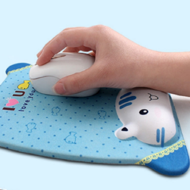 Cartoon Silicone Wristband Mouse Pad(Cow) - Computer & Networking by buy2fix | Online Shopping UK | buy2fix