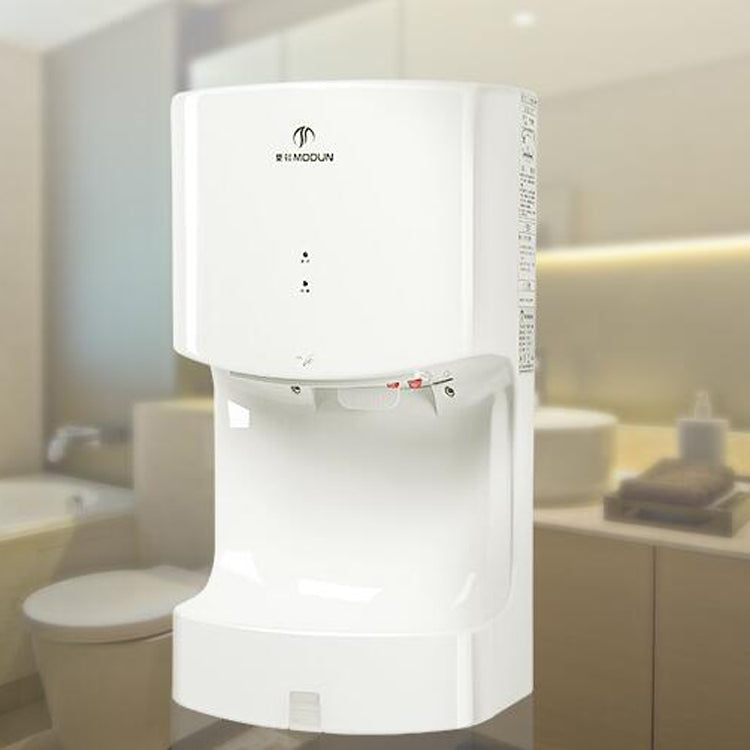 MODUN High Speed Fully Automatic Induction Intelligence Hand Dryer Hot and Cold Hand Dryer for Toilet, size:250*165*470MM(white) - Dryers & Accessories by MODUN | Online Shopping UK | buy2fix