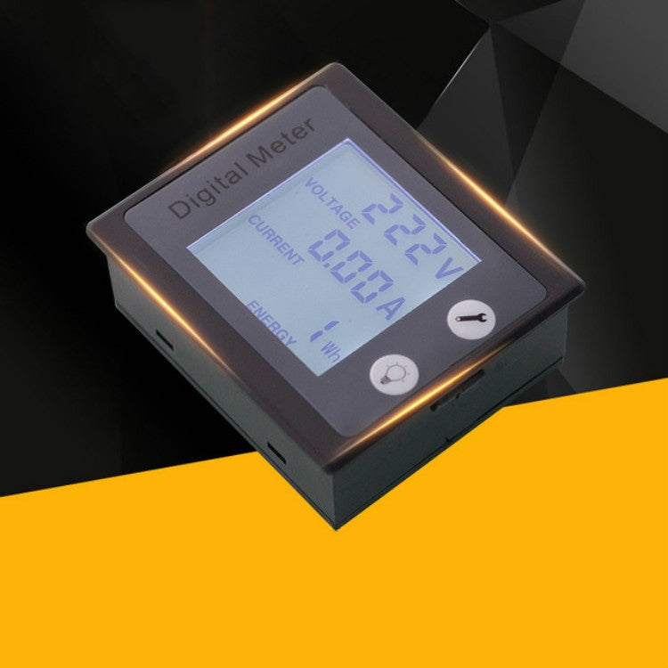 peacefair PZEM-011 AC Digital Display Multi-function Voltage and Current Meter Electrician Instrument, Specification:Host + Opening CT - Current & Voltage Tester by peacefair | Online Shopping UK | buy2fix