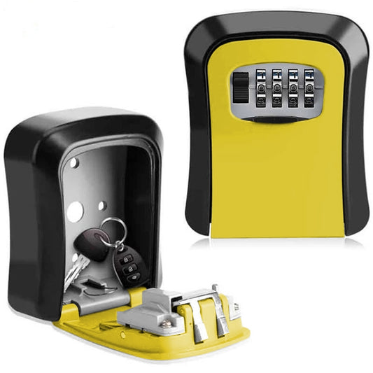 HG2 Arc Wall Mounted Password Key Box(Yellow) - Security by buy2fix | Online Shopping UK | buy2fix