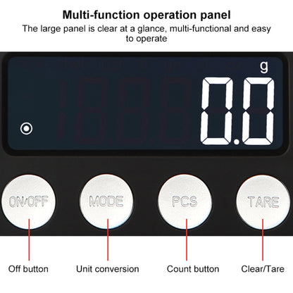 High-Precision Electronic Scale Mini Portable Jewellery Medicine Scale, Style:200g/0.01g - Jewelry Scales by buy2fix | Online Shopping UK | buy2fix