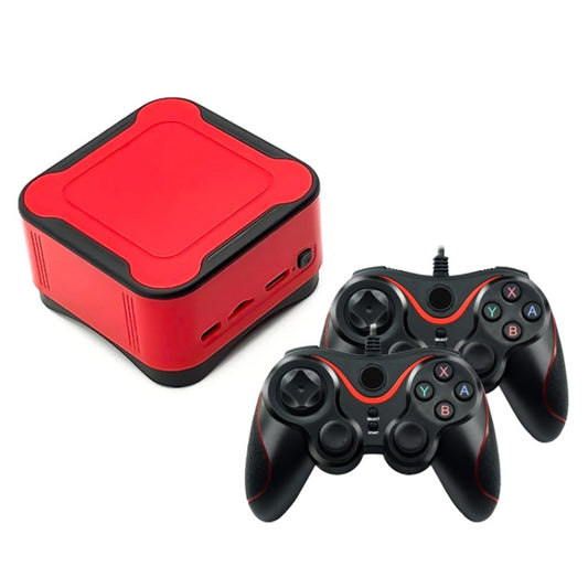 M12 Mini Cube Arcade Game Console HD TV Game Player Support TF Card with Black+Red Controllers 128G - Pocket Console by buy2fix | Online Shopping UK | buy2fix