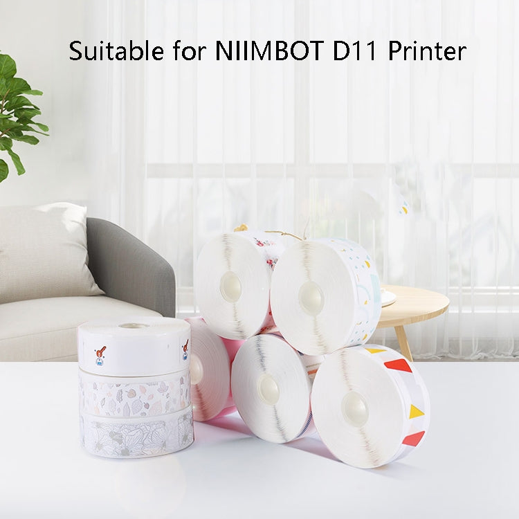 Thermal Label Paper Commodity Price Label Household Label Sticker for NIIMBOT D11(Rainbow Road) - Printer Accessories by buy2fix | Online Shopping UK | buy2fix