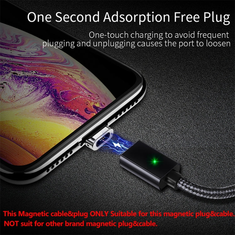 2 PCS ESSAGER Smartphone Fast Charging and Data Transmission Magnetic Cable with Micro USB Magnetic Head, Cable Length: 2m(Red) - Mobile Accessories by buy2fix | Online Shopping UK | buy2fix